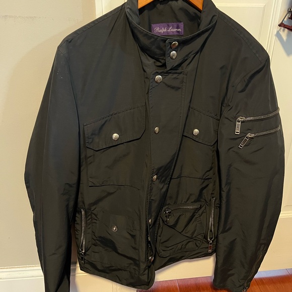 Ralph Lauren Black Military Field Jacket